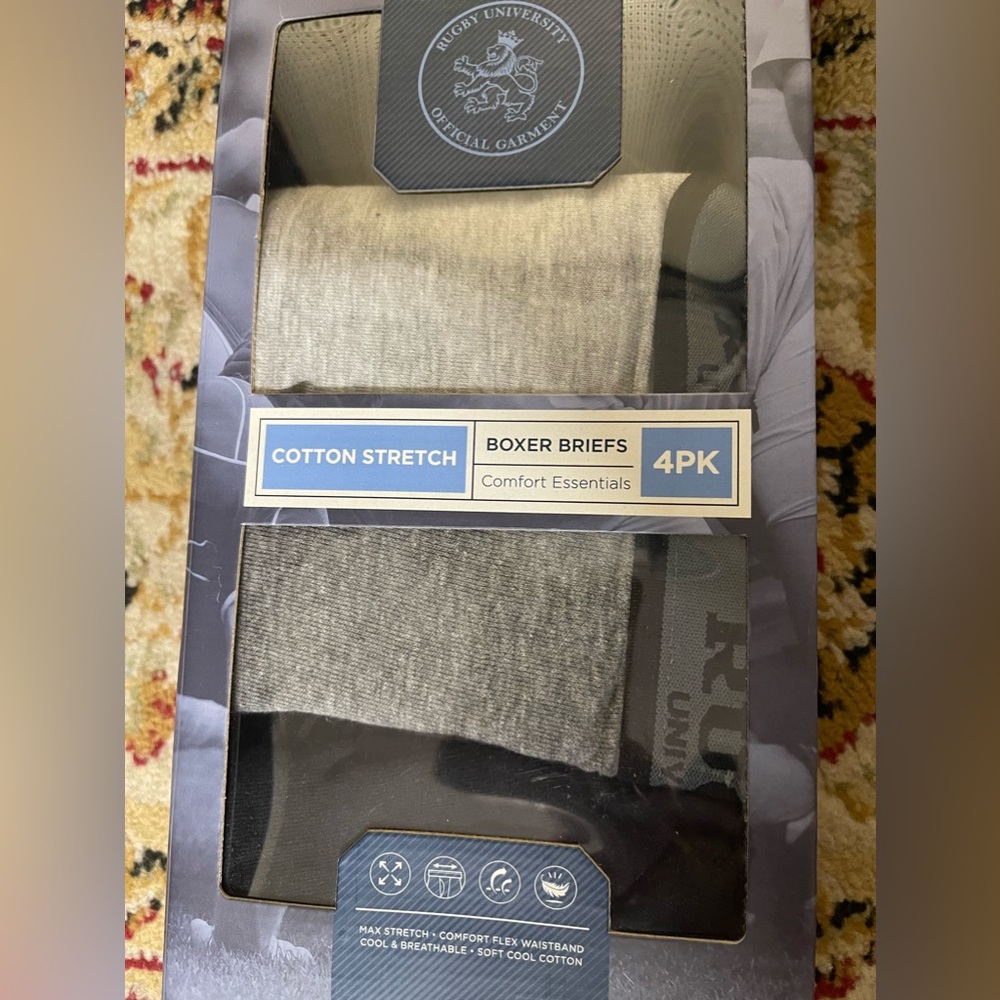 Man underwear cotton stretch Rugby
